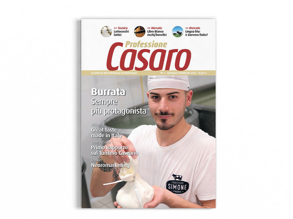 Copertina Professione Casaro N°1 – GENNAIO – FEBBRAIO 2025